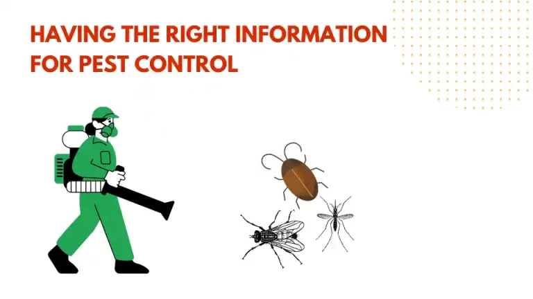 Having the Right Information for Pest Control