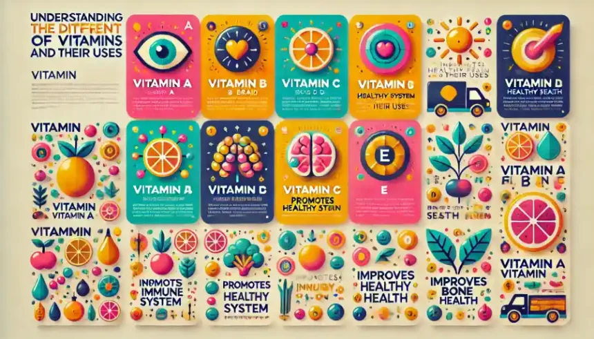 Different Types of Vitamins and Their Uses